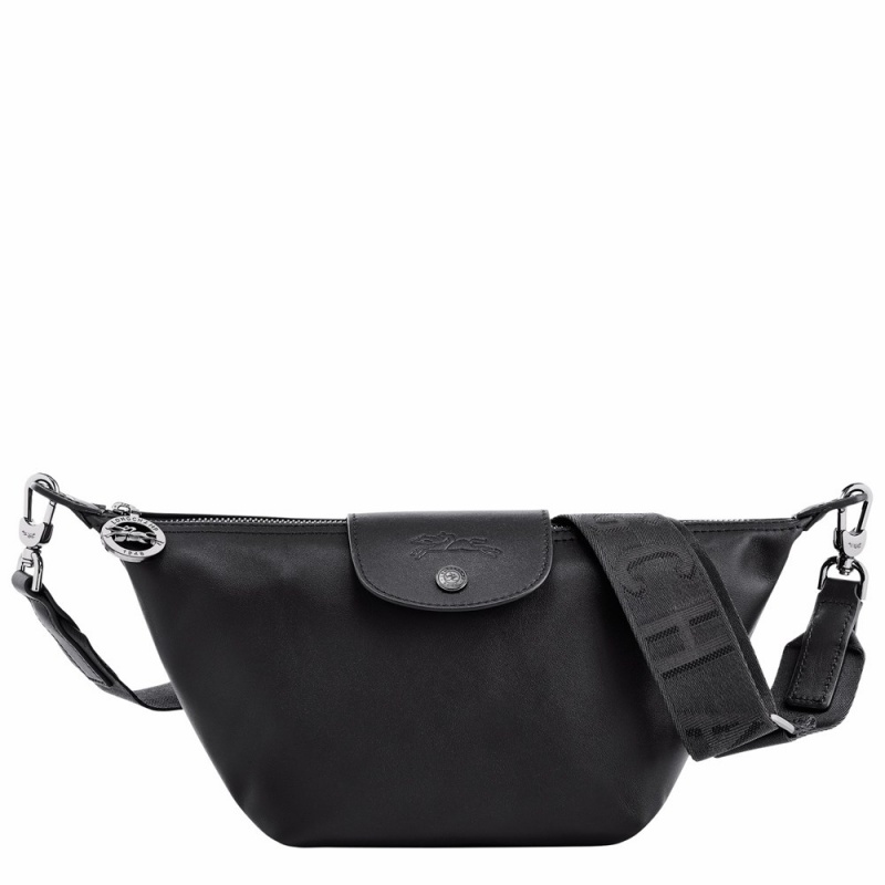 Black Longchamp Le Pliage Xtra XS Men's Crossbody Bags